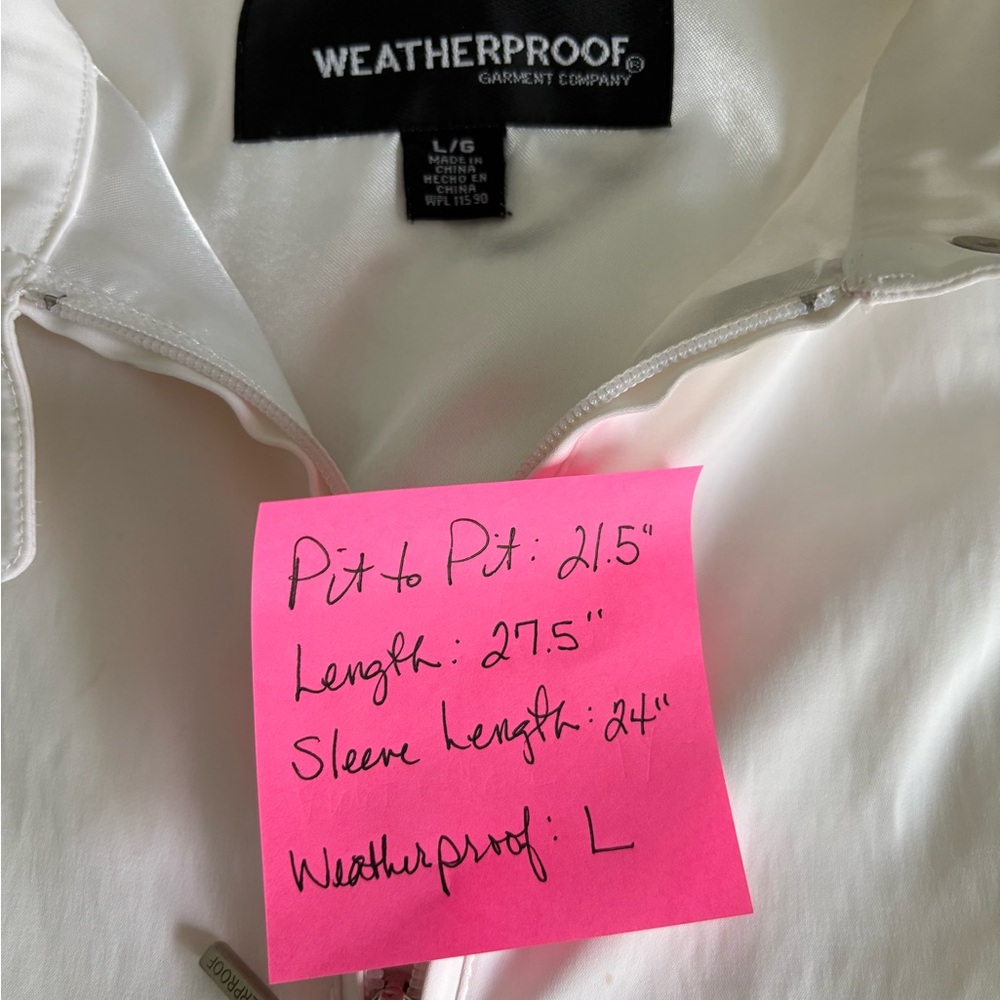 Weatherproof White Jacket - Picture 7 of 7